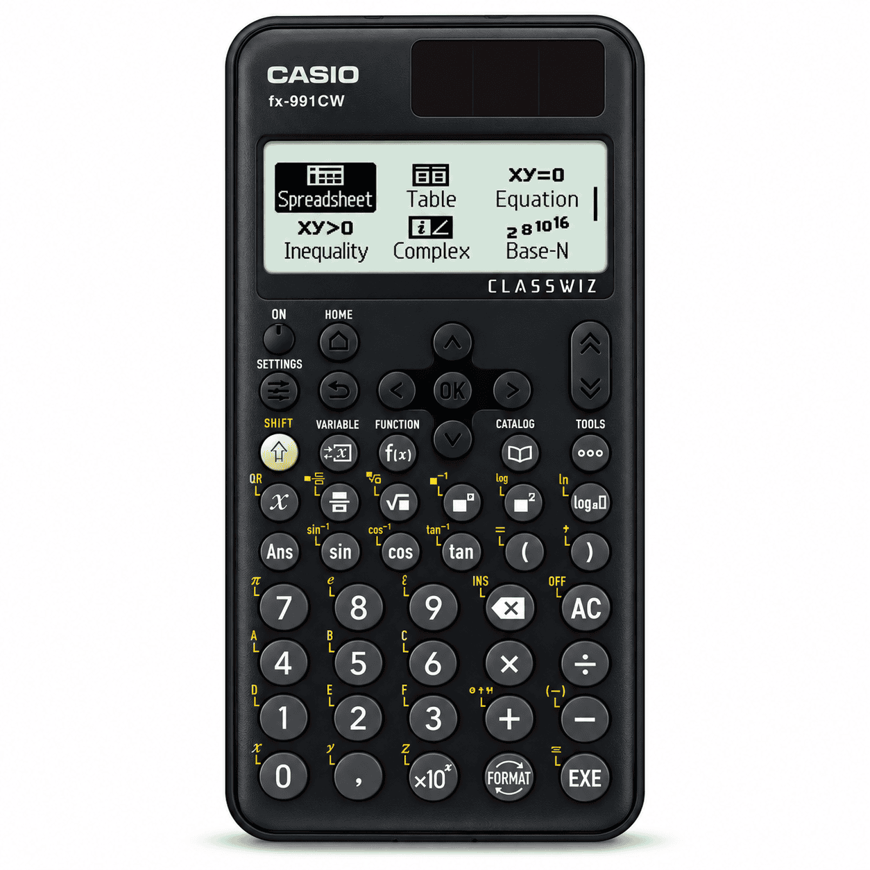 מחשבון מדעי Casio FX-991CW ClassWiz עם 540+ פונקציות