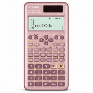מחשבון מדעי Casio FX-991ES PLUS עם 417 פונקציות בצבע ורוד