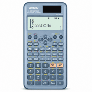 מחשבון מדעי Casio FX-991ES PLUS עם 417 פונקציות בצבע כחול