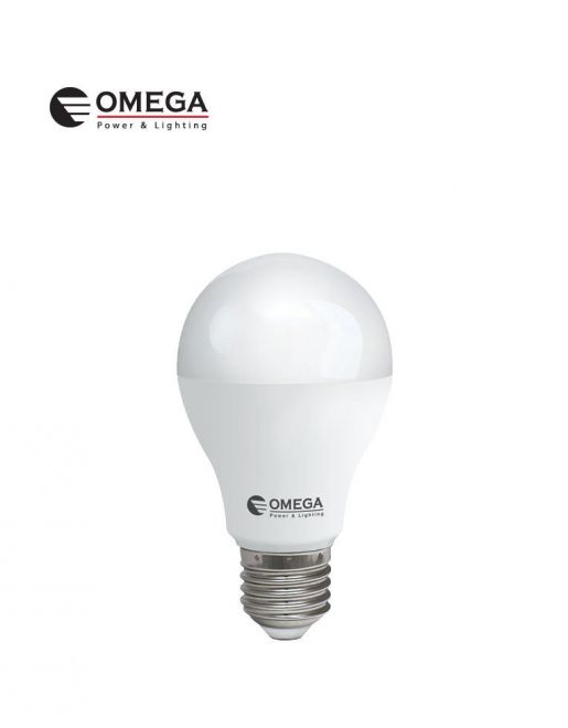 נורת לד Omega A60 10W E27 אור יום 6500K