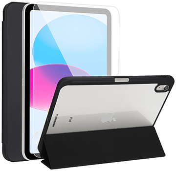 כיסוי ספר לאייפד 11 A16 PureGear Folio Cover עם מגן זכוכית