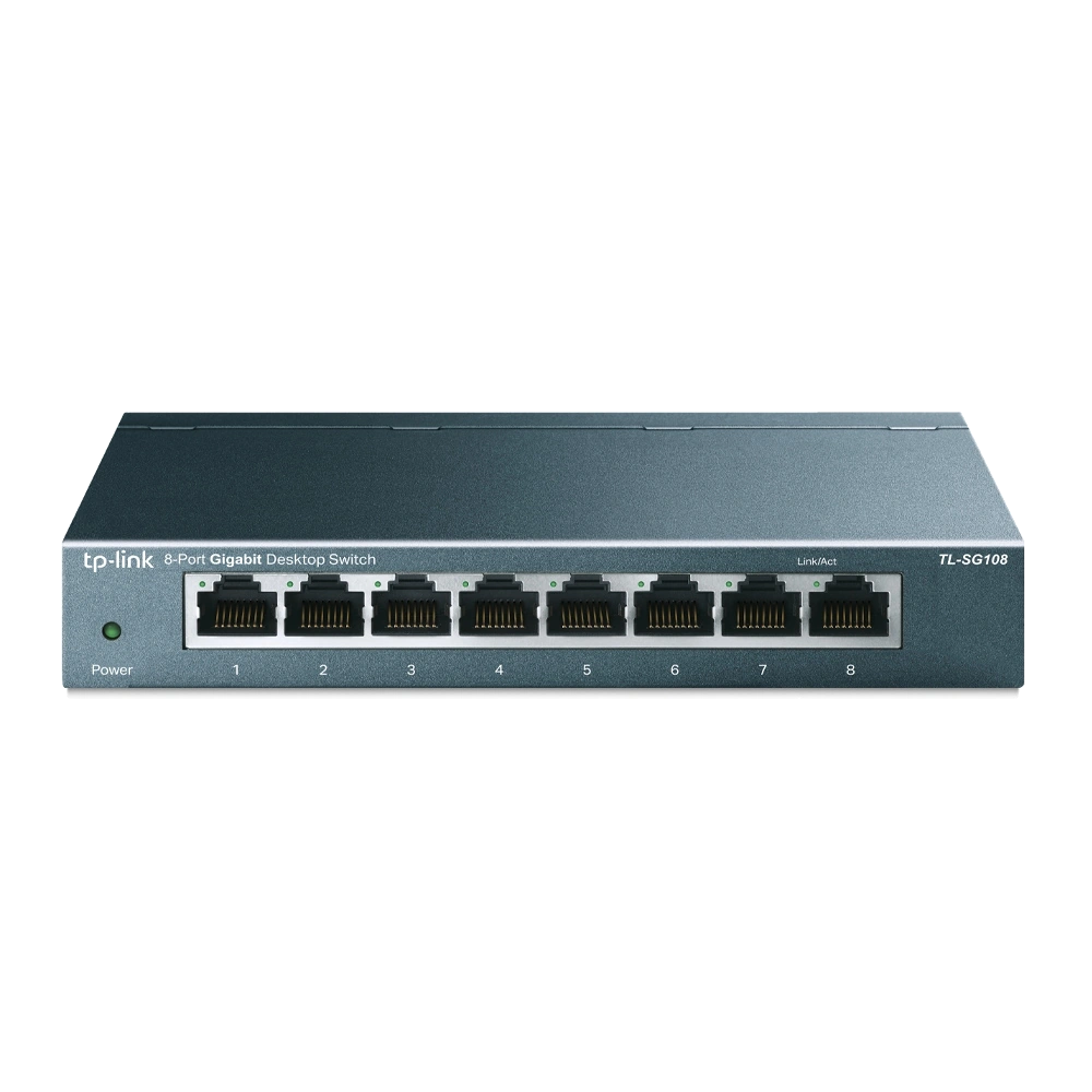 מתג רשת Gigabit עם 8 פורטים TP-Link TL-SG108 – תמונה 3