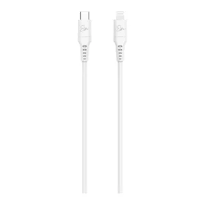 כבל לאייפון Essentials USB-C ל-Lightning 30W באורך 1 מטר לבן